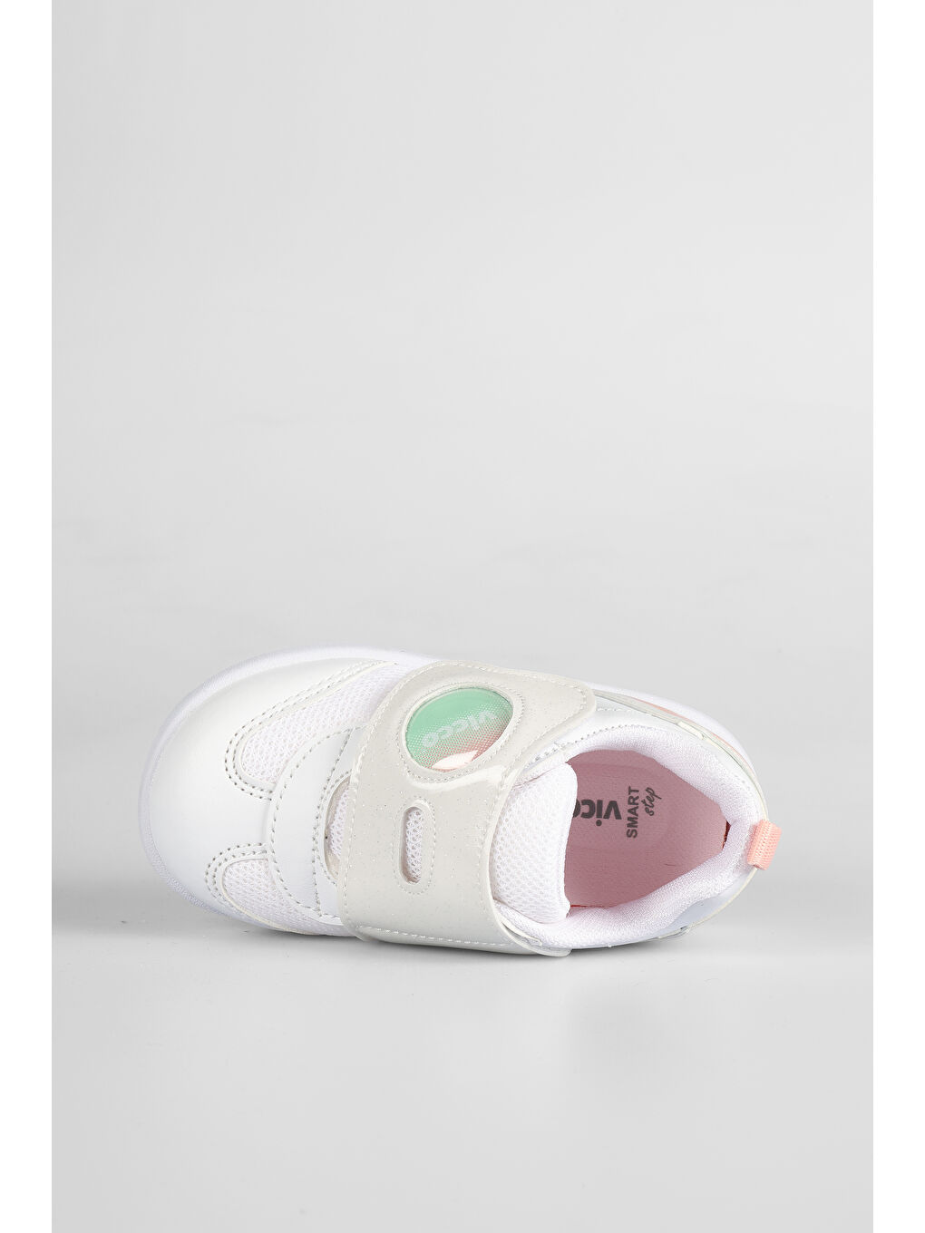 Donut Basic Kız İlk Adım Beyaz/Pudra Sneaker-5