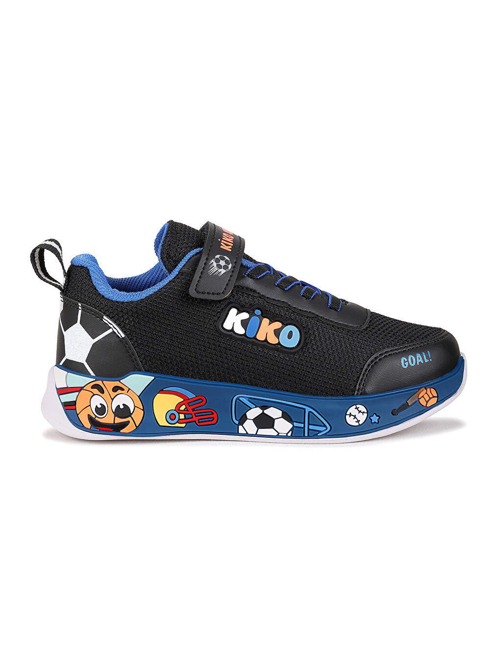 Siyah Velcro Günlük Cırtlı Erkek Çocuk Spor Ayakkabı-3