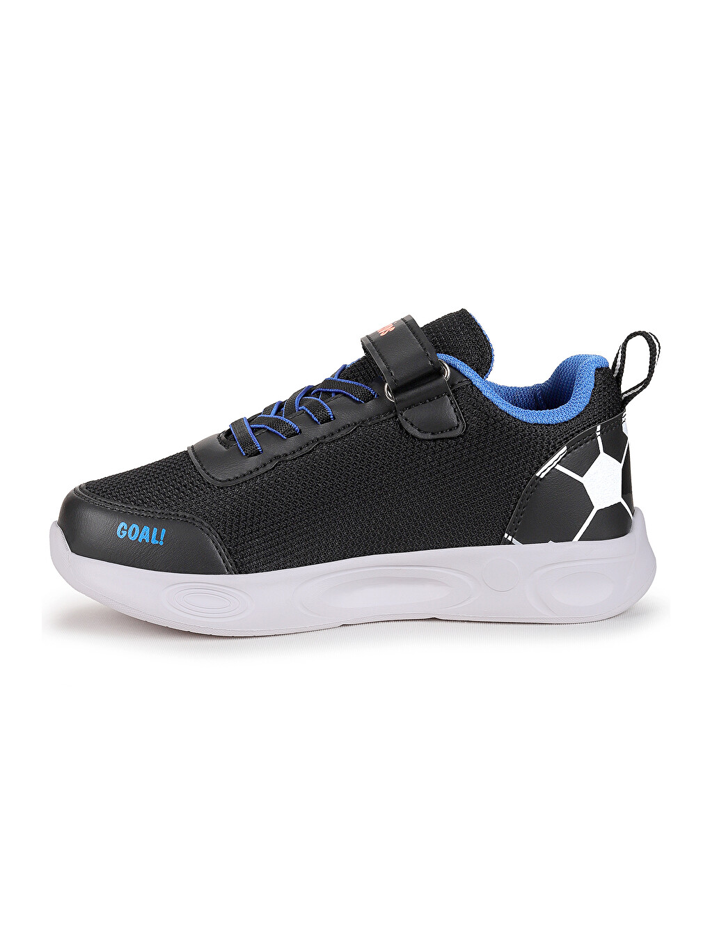 Siyah Velcro Günlük Cırtlı Erkek Çocuk Spor Ayakkabı-5