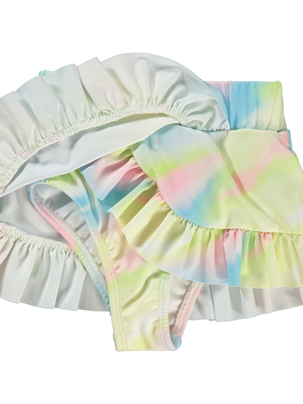 Girls Kız Çocuk Mayo 2-12 Yaş Sarı-1