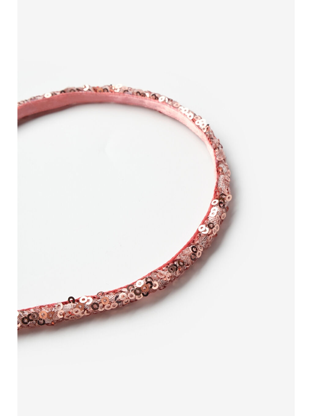 Pembe Rose Pullu Kız Çocuk Taç-1