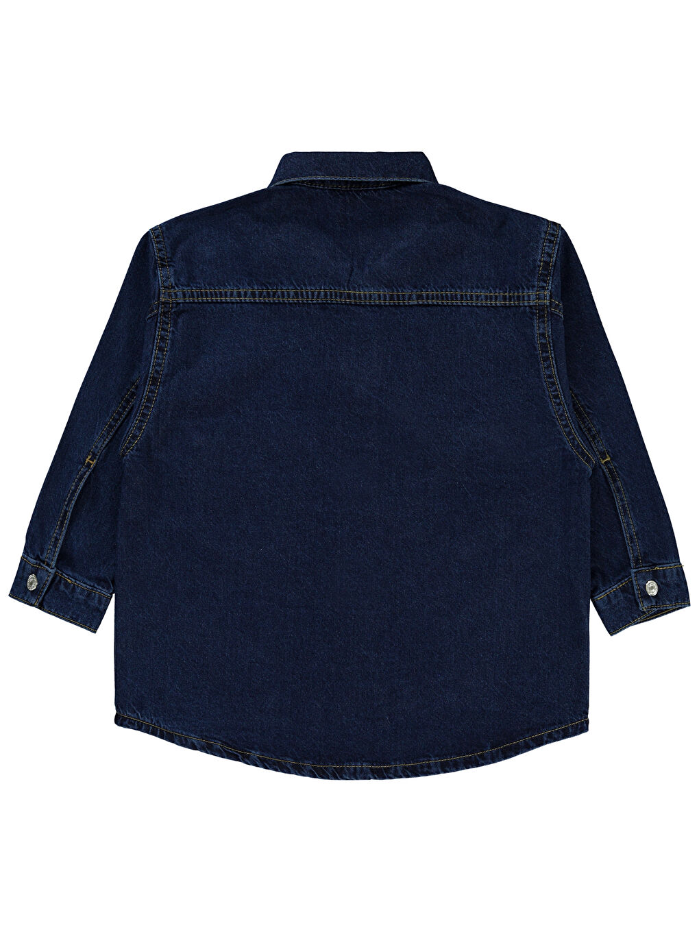 Boys Erkek Çocuk Gömlek 2-5 Yaş Koyu Mavi-1