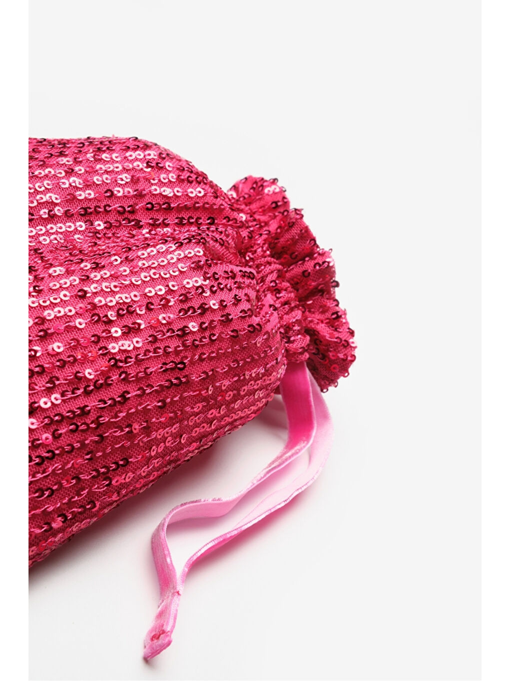 Fuşya Sıralı Pullu Kız Çocuk Çanta-1