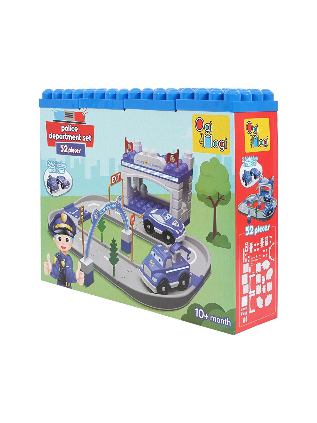 Ogi Mogi Toys Karışık Polis Seti 52 Parça - 3