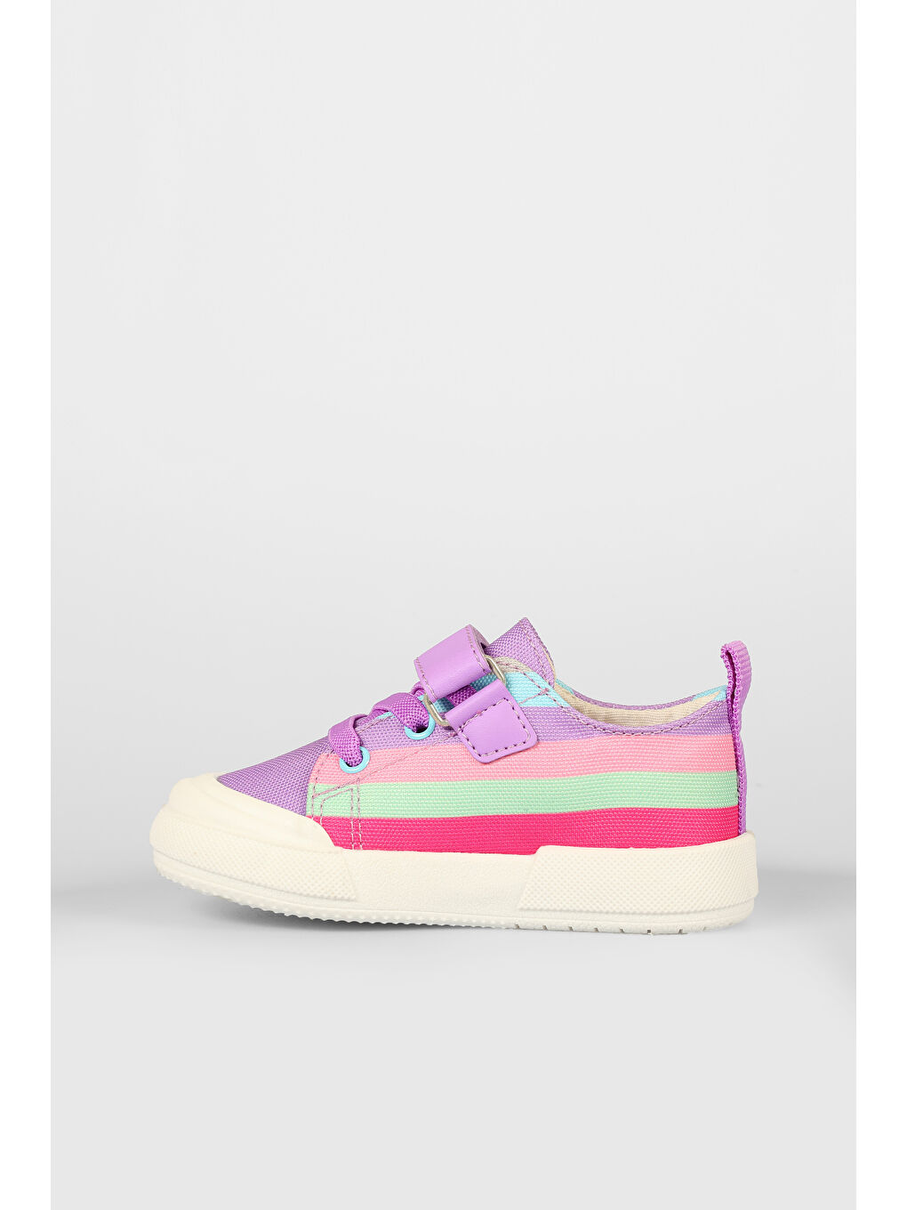 Elf Işıklı Kız Çocuk Okul Öncesi Lila Spor Ayakkabı-1