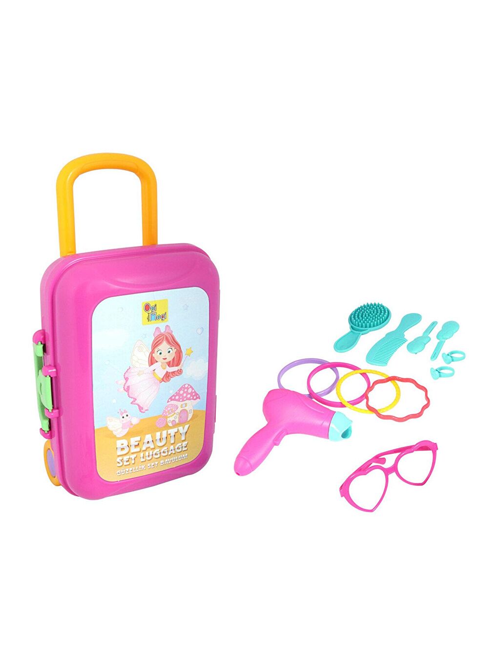 Ogi Mogi Toys Pembe Güzellik Set Bavulum - 3