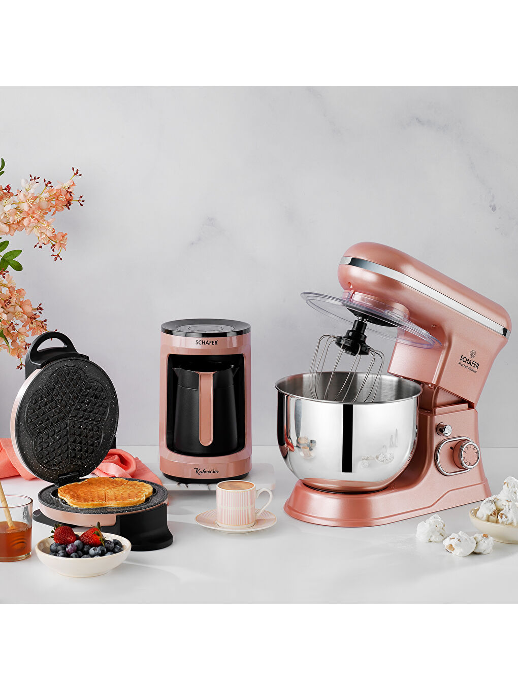 Prochef Master Stand Mikser-Rosegold-1