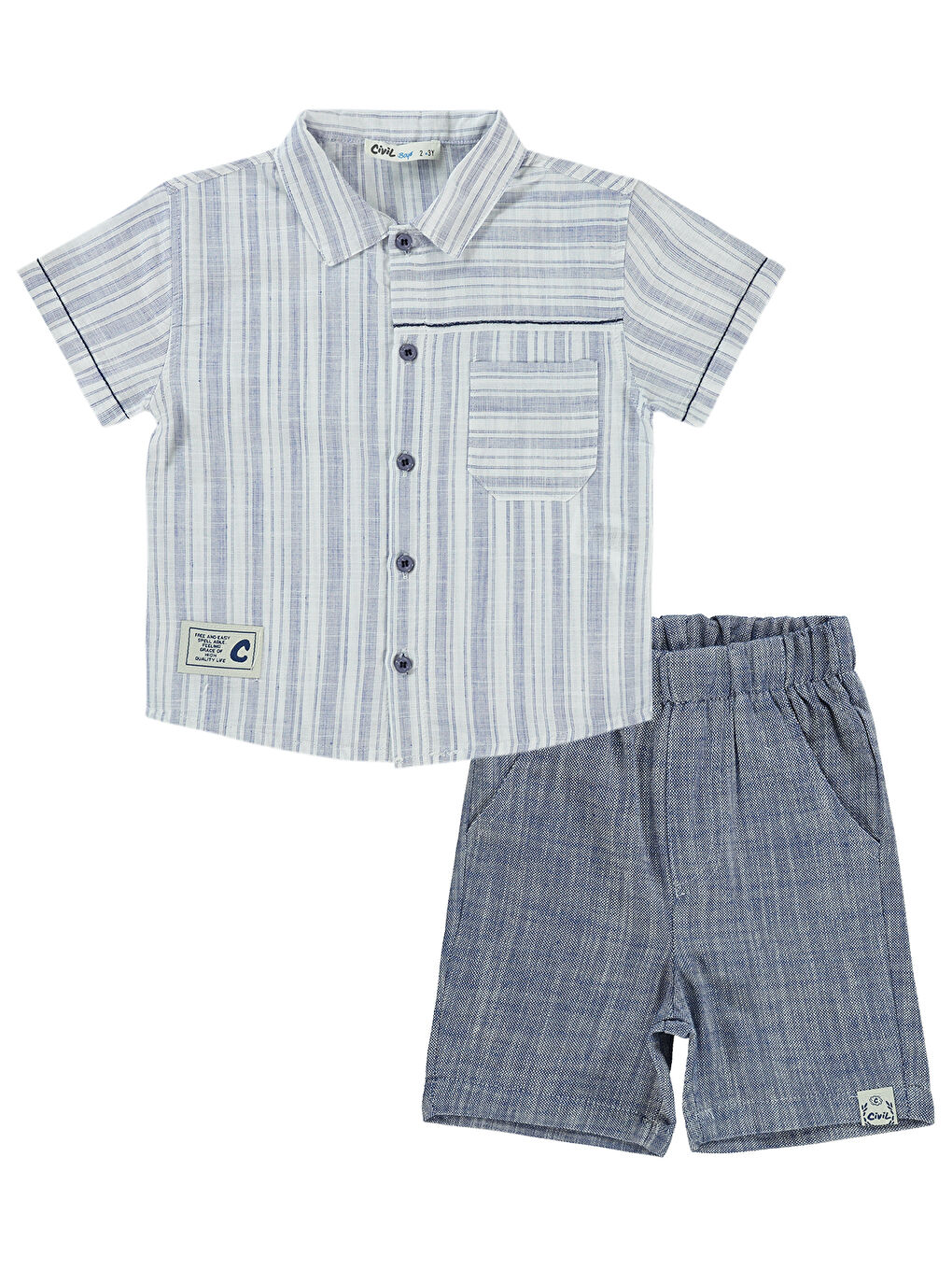 Boys Erkek Çocuk Takım 2-5 Yaş Lacivert-1