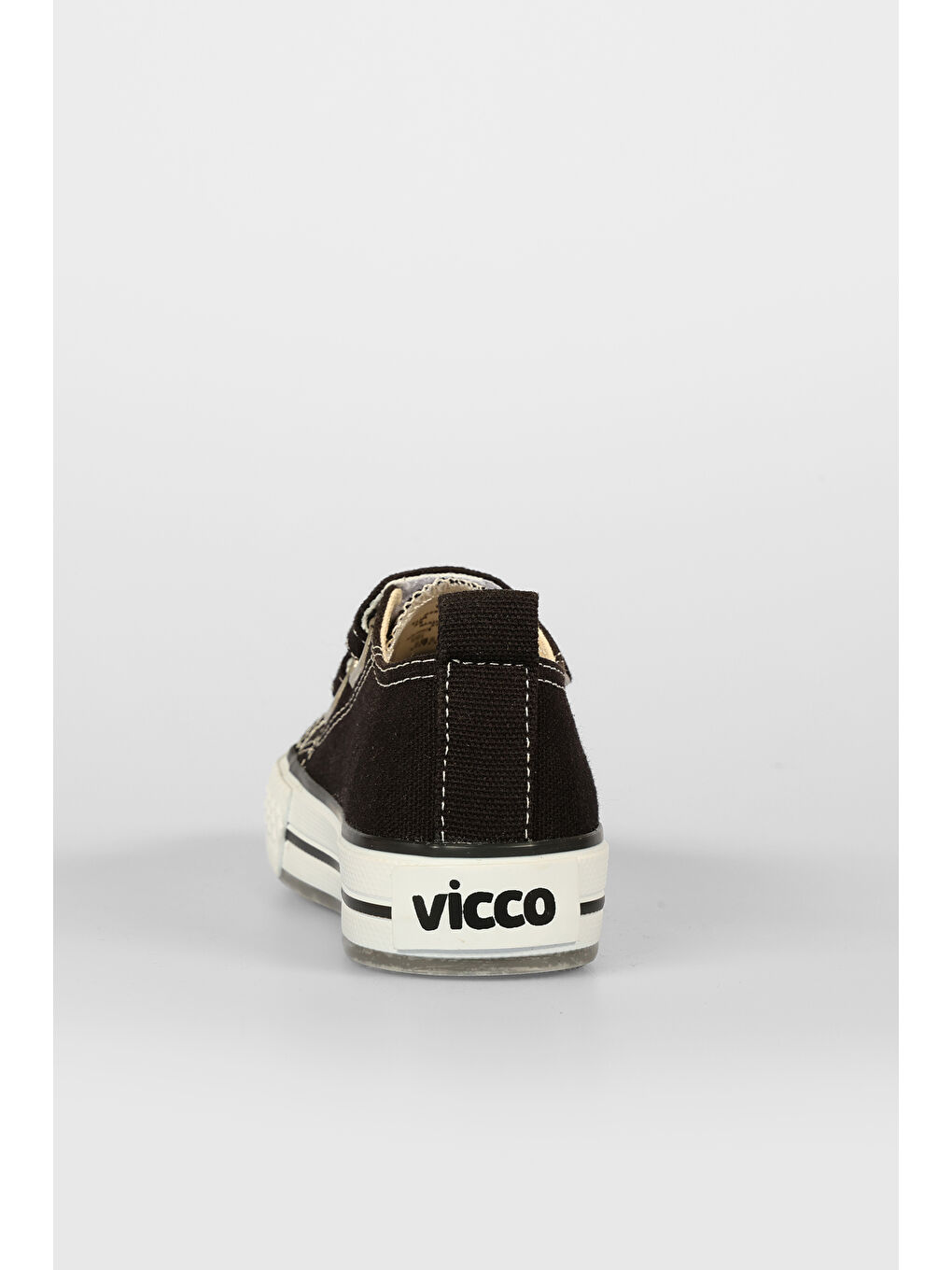 Vicco Pino Işıklı Unisex Bebek Siyah/Beyaz Spor Ayakkabı - 4