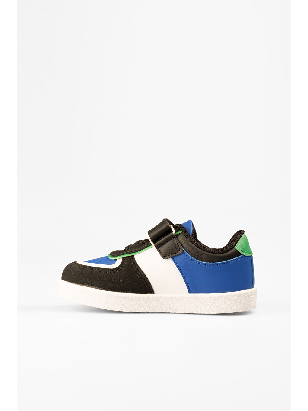 Sam Işıklı Erkek Bebek Siyah/Saks Mavi Sneaker-3