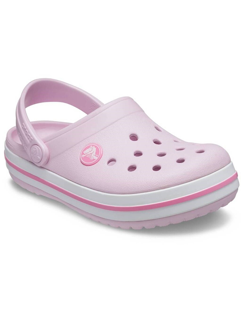 Crocband Clog Çocuk Pembe Terlik-2