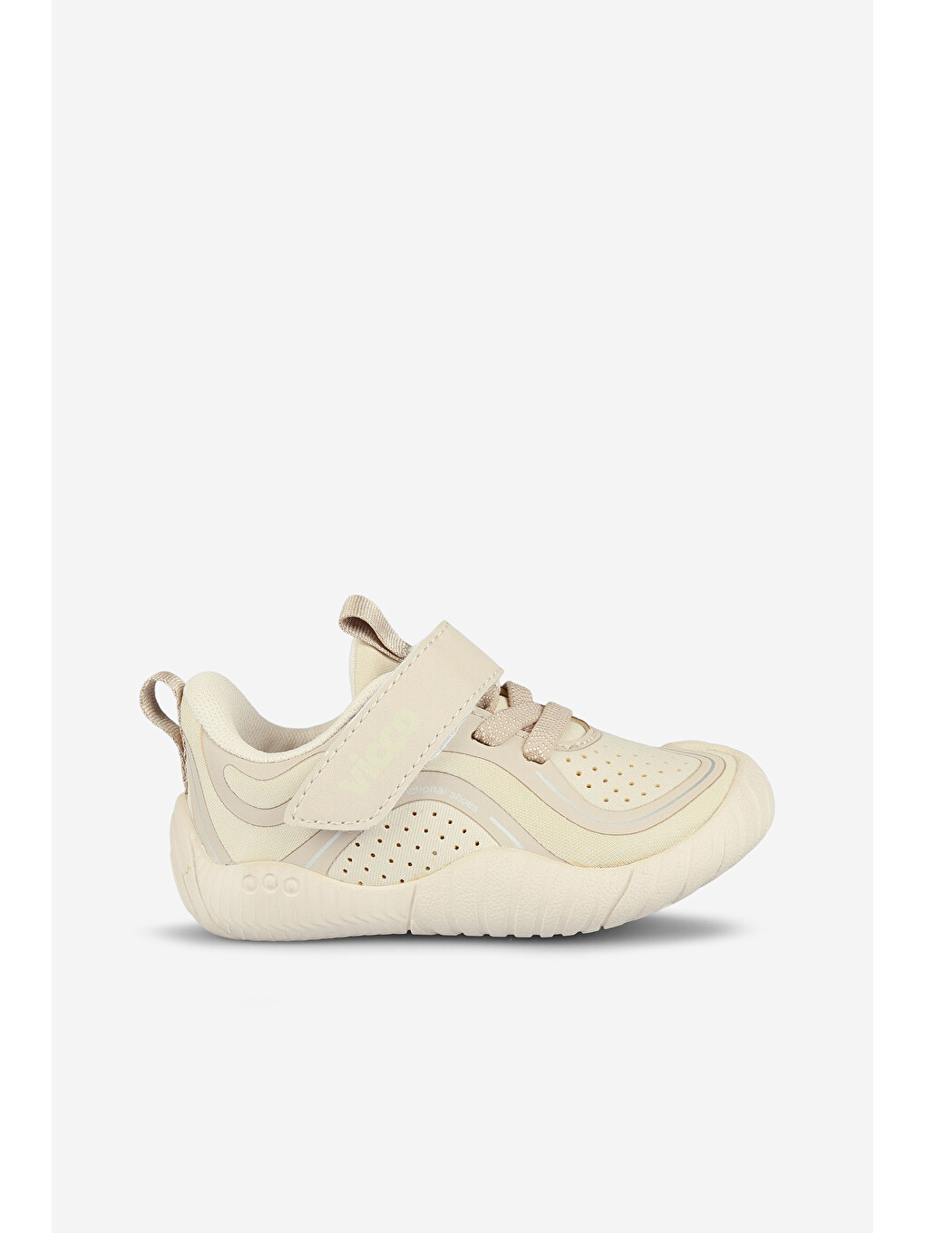 Yaomi Basic Unisex İlk Adım Bej Sneaker