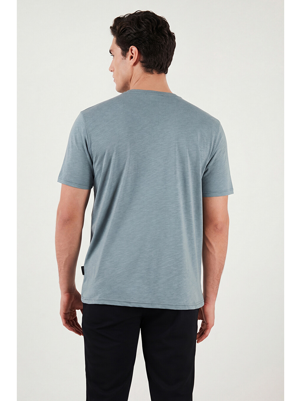 Mavi Bisiklet Yaka % 100 Pamuk Slim Fit Basic Erkek Tişört 59020001-5