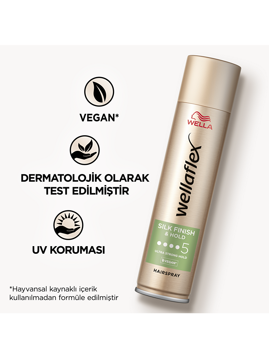 Wellaflex Silk Finish & Hold İpeksi Bitiş Ve Tutuş Sağlayan Saç Spreyi Ultra Strong Hold - 250 Ml-4