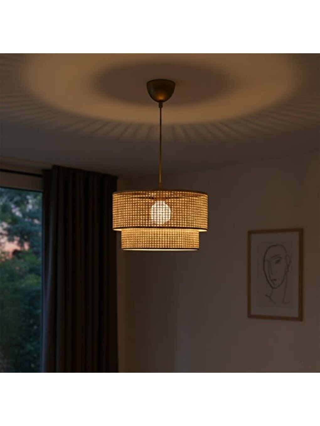 Pasta Sarkıt - Kahverengi - 70 cm-6