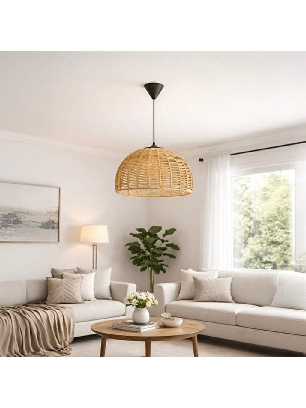 Lighting Gilja Sarkıt - Kahverengi - 20x35x35 cm