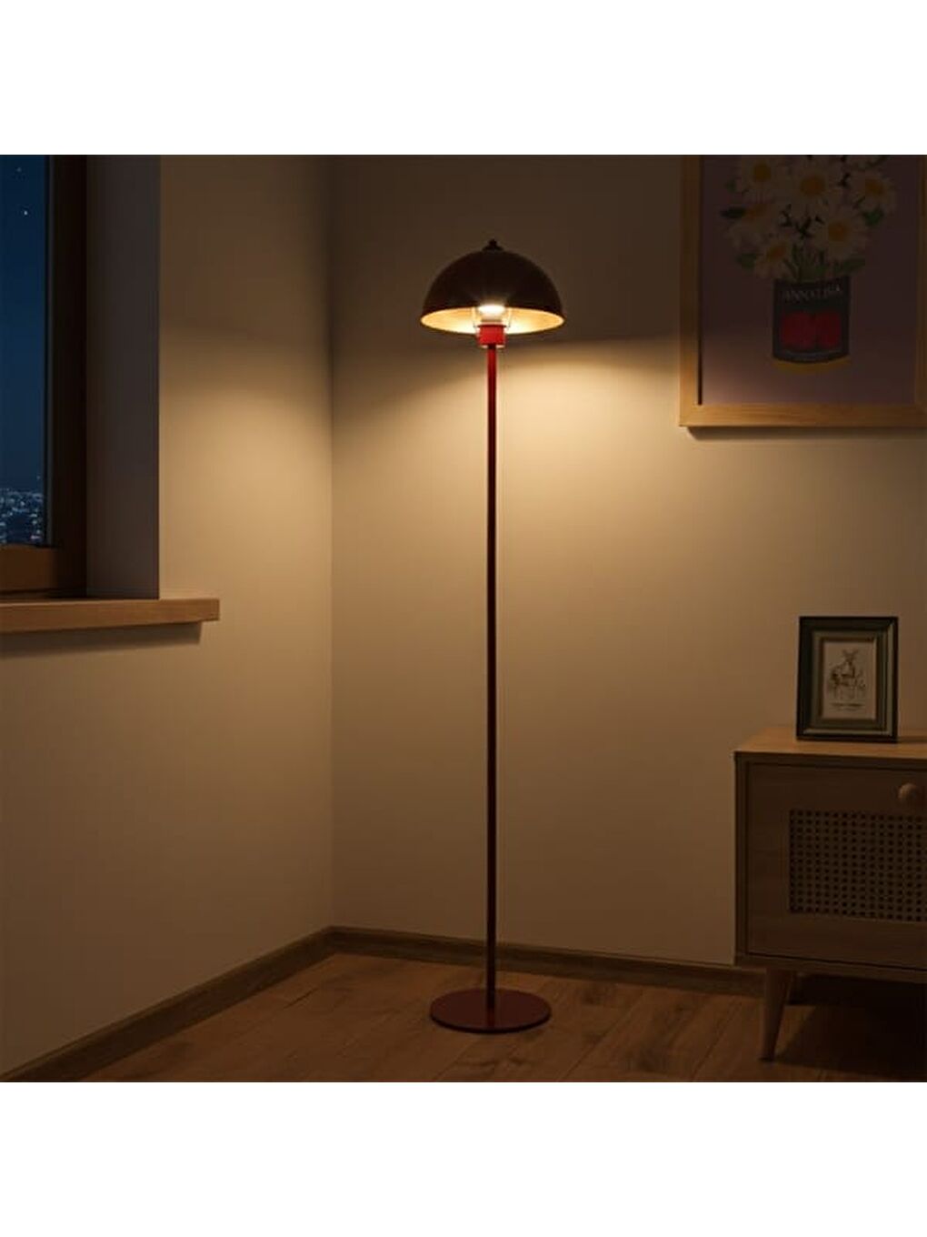 Lighting Metal Lambader - Bordo-3