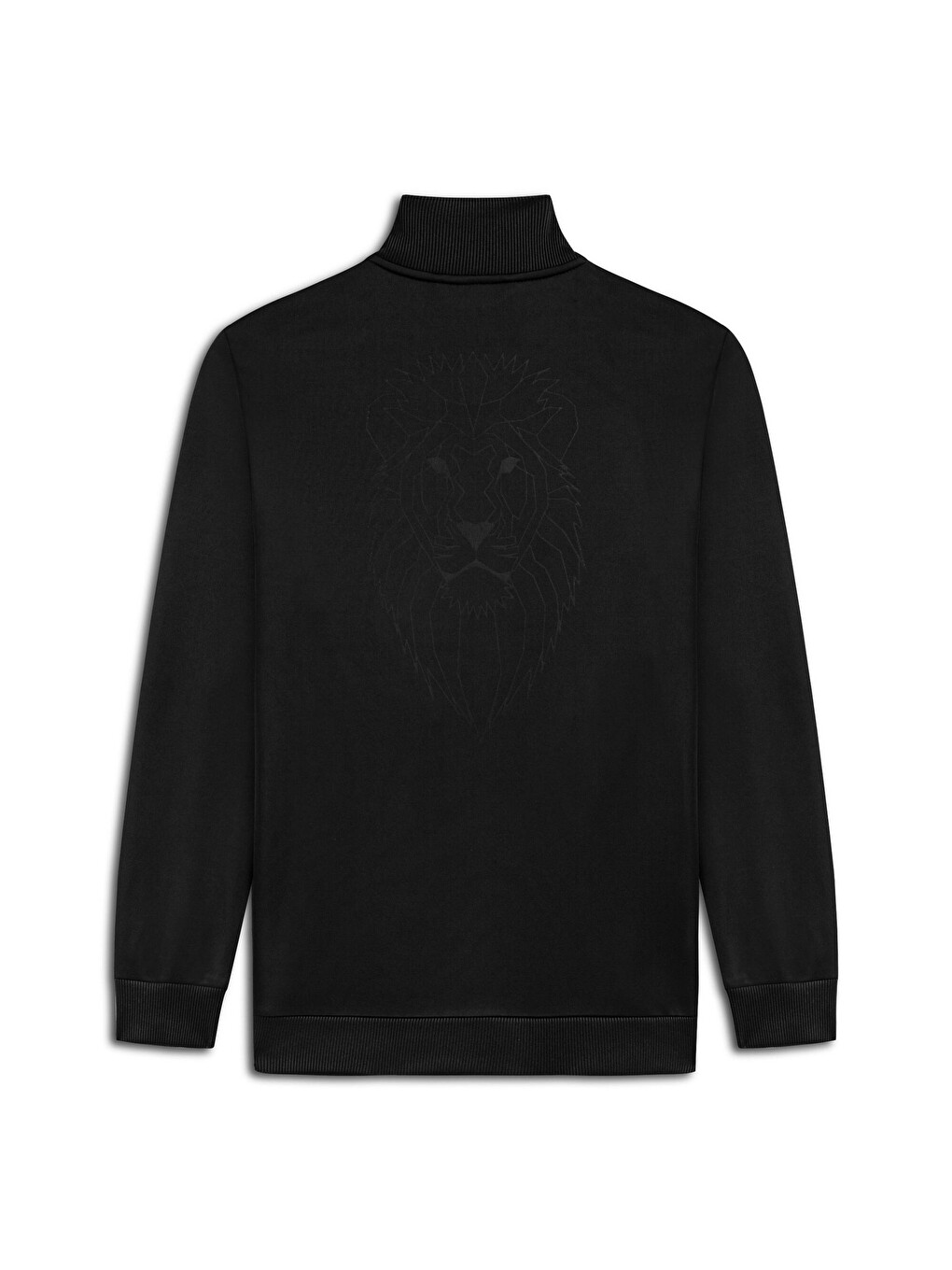 Galatasaray S.k. Siyah Fermuarlı Sweatshirt-1