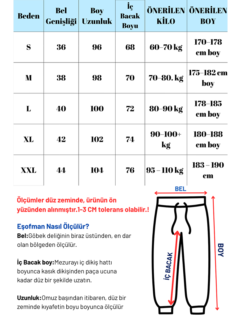 Siyah Jogger Pantolon 4242-7