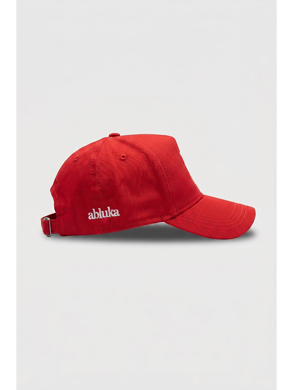 Unisex Essential Signature Nakışlı Beyzbol Şapka Kırmızı-1