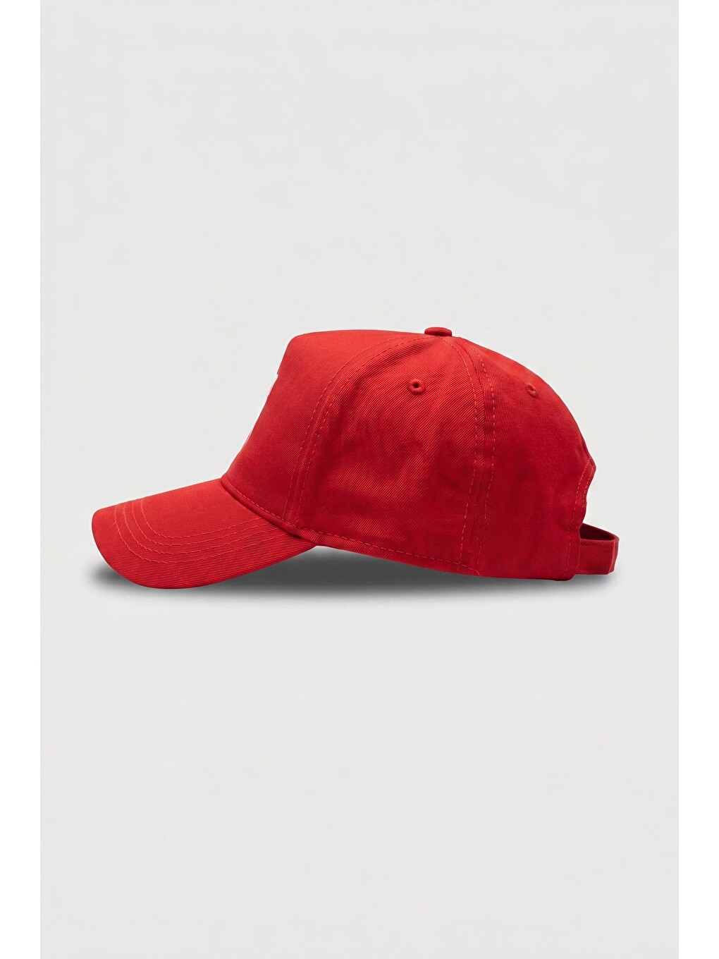 Unisex Essential Signature Nakışlı Beyzbol Şapka Kırmızı-2