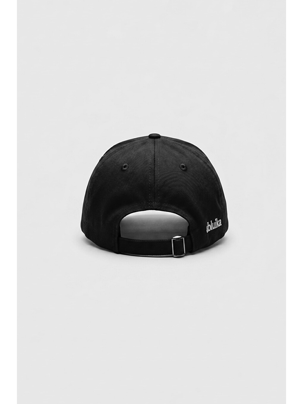 Unisex Essential Signature Nakışlı Beyzbol Şapka Siyah-3