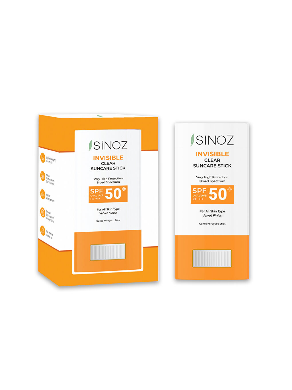 Sinoz Spf50+ Nemlendirici Ve Yatıştırıcı Yüksek Korumalı Şeffaf Stick Güneş Kremi 15 Gr - 6