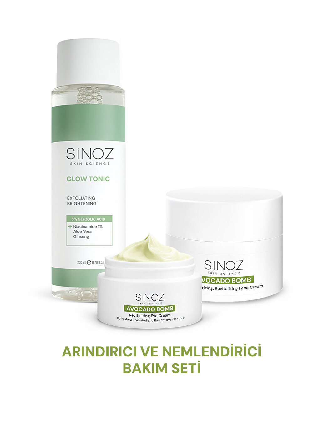 Arındırıcı Ve Nemlendirici 3'lü Bakım Seti