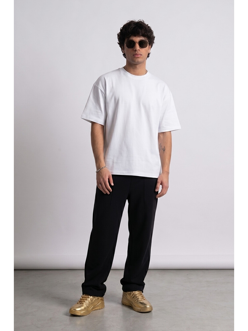 Boxy Star Beyaz Premium T-shirt-3