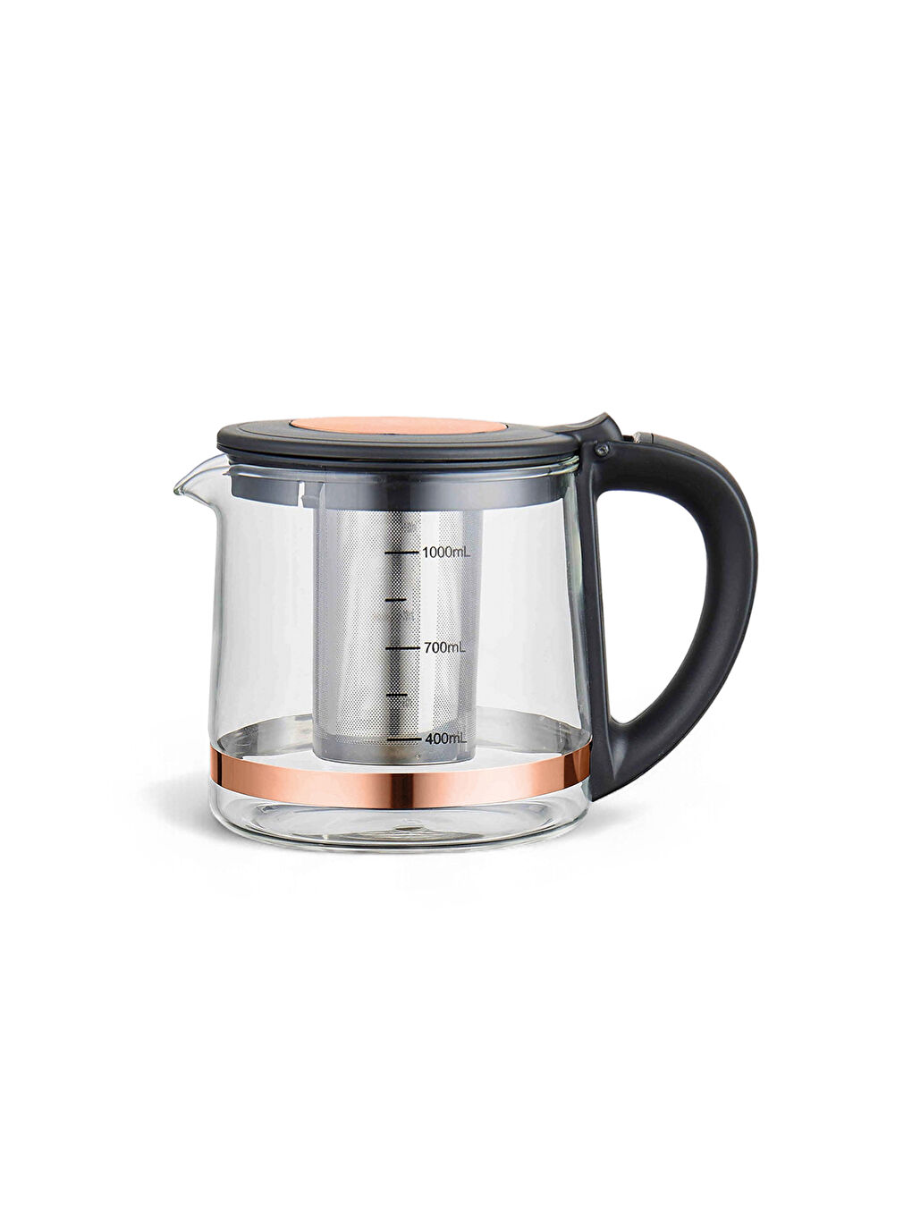 1 L Cam Demlikli 2 L Çelik Su Isıtıcılı Çay Makinesi DE23203SX-2