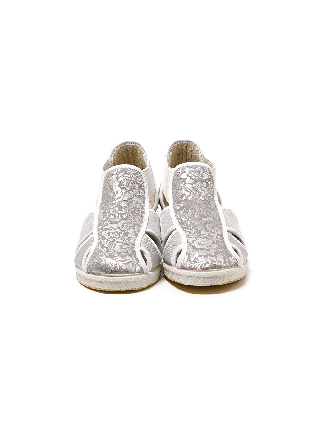 Gri Kadın Sandalet 169 STRETCH WOMEN'S FOOTWEAR Silver-3