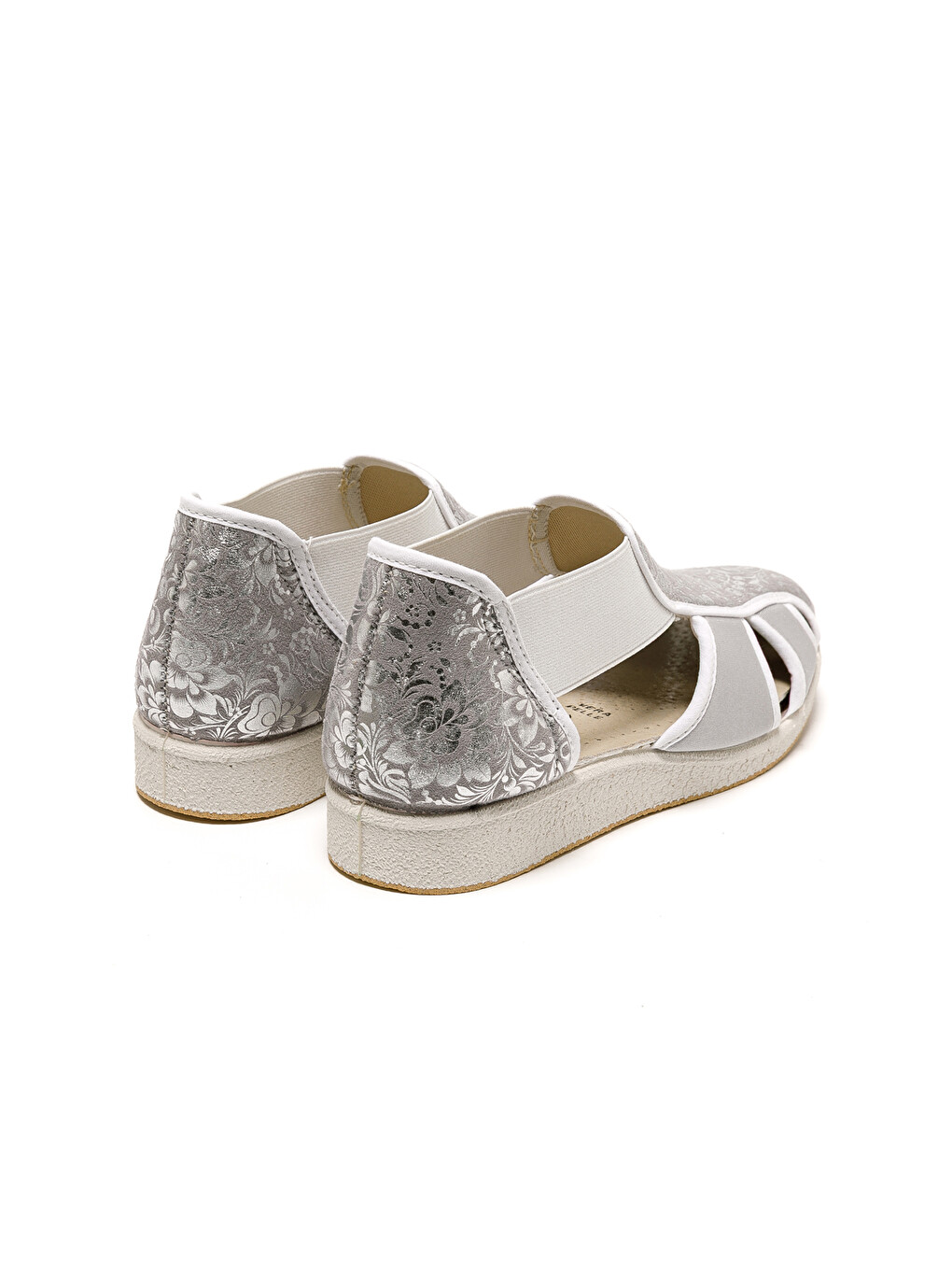 Gri Kadın Sandalet 169 STRETCH WOMEN'S FOOTWEAR Silver-4