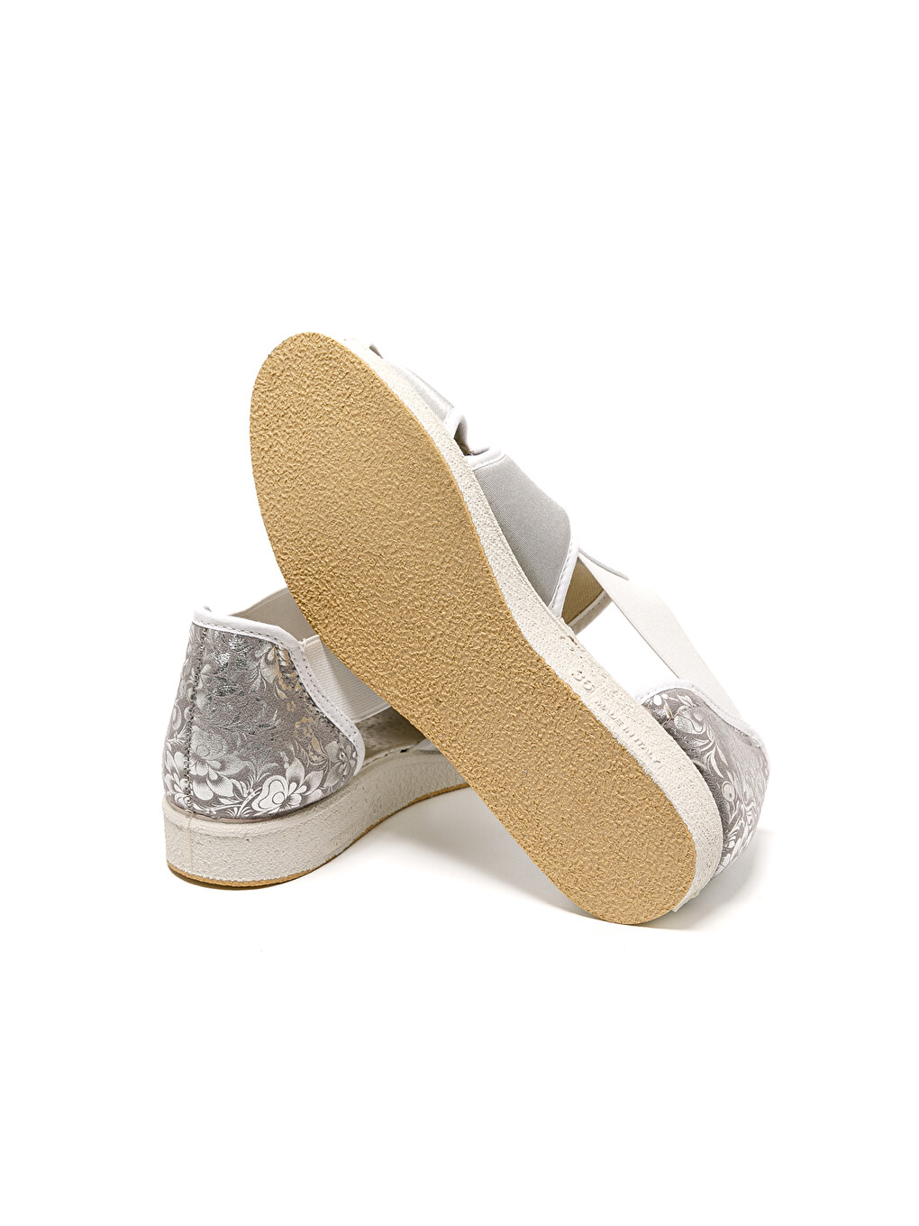 Gri Kadın Sandalet 169 STRETCH WOMEN'S FOOTWEAR Silver-5