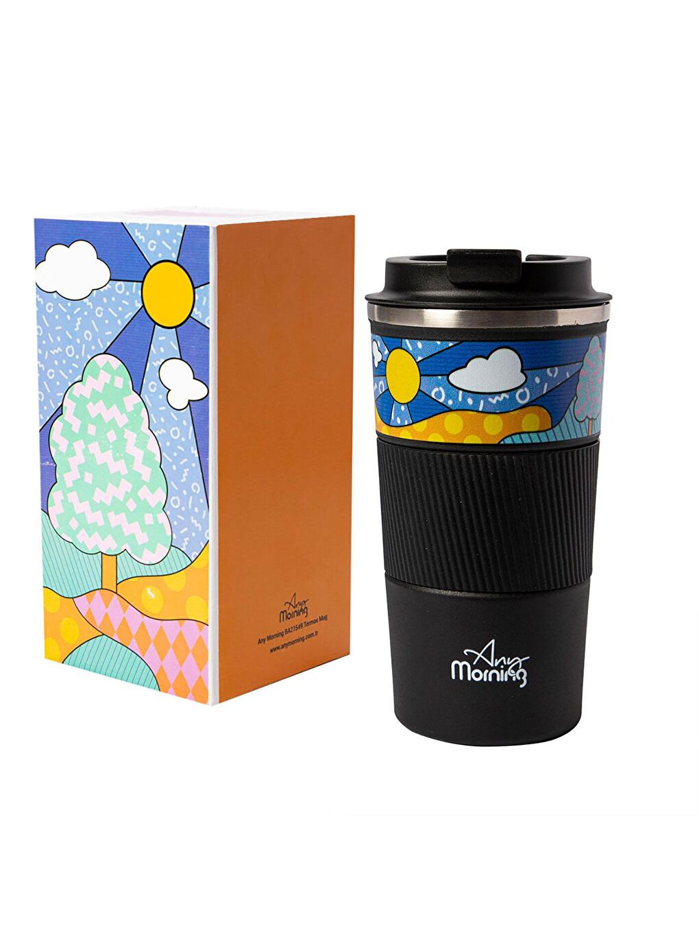 Any Morning Siyah BA21549 Termos Mug 500 ml - 2