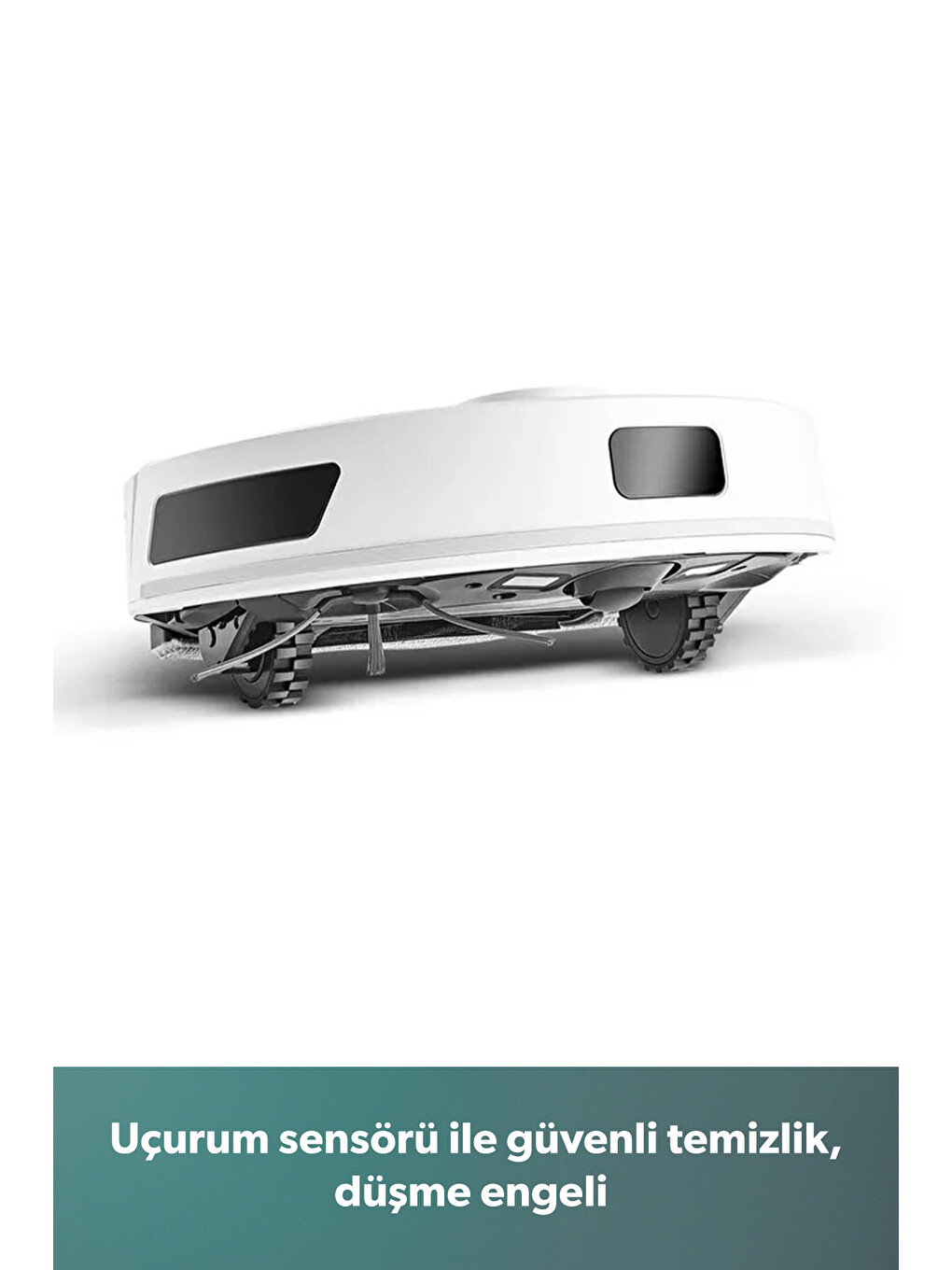 Alex Laser Power 1289h Otomatik Boşaltım Sistemli Yeni Nesil Moplu 10 Kpa Robot Süpürge Beyaz-6
