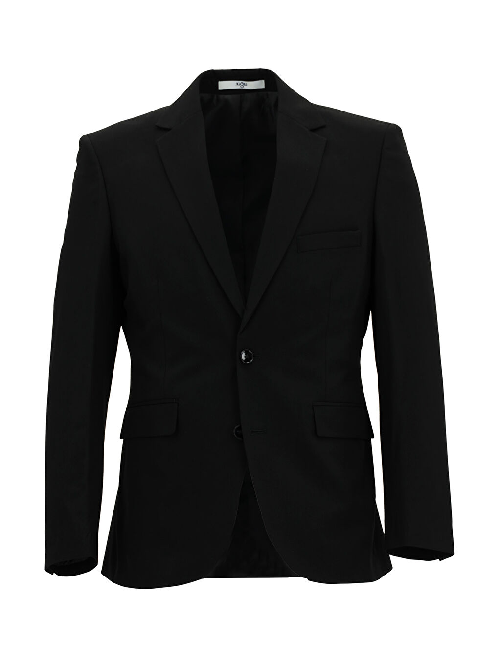 Siyah 7 Drop Slim Fit Dar Kesim Takım Elbise-3