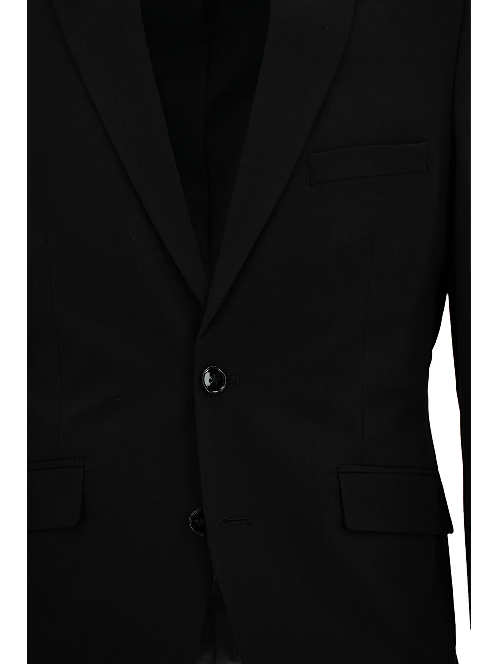 Siyah 7 Drop Slim Fit Dar Kesim Takım Elbise-4