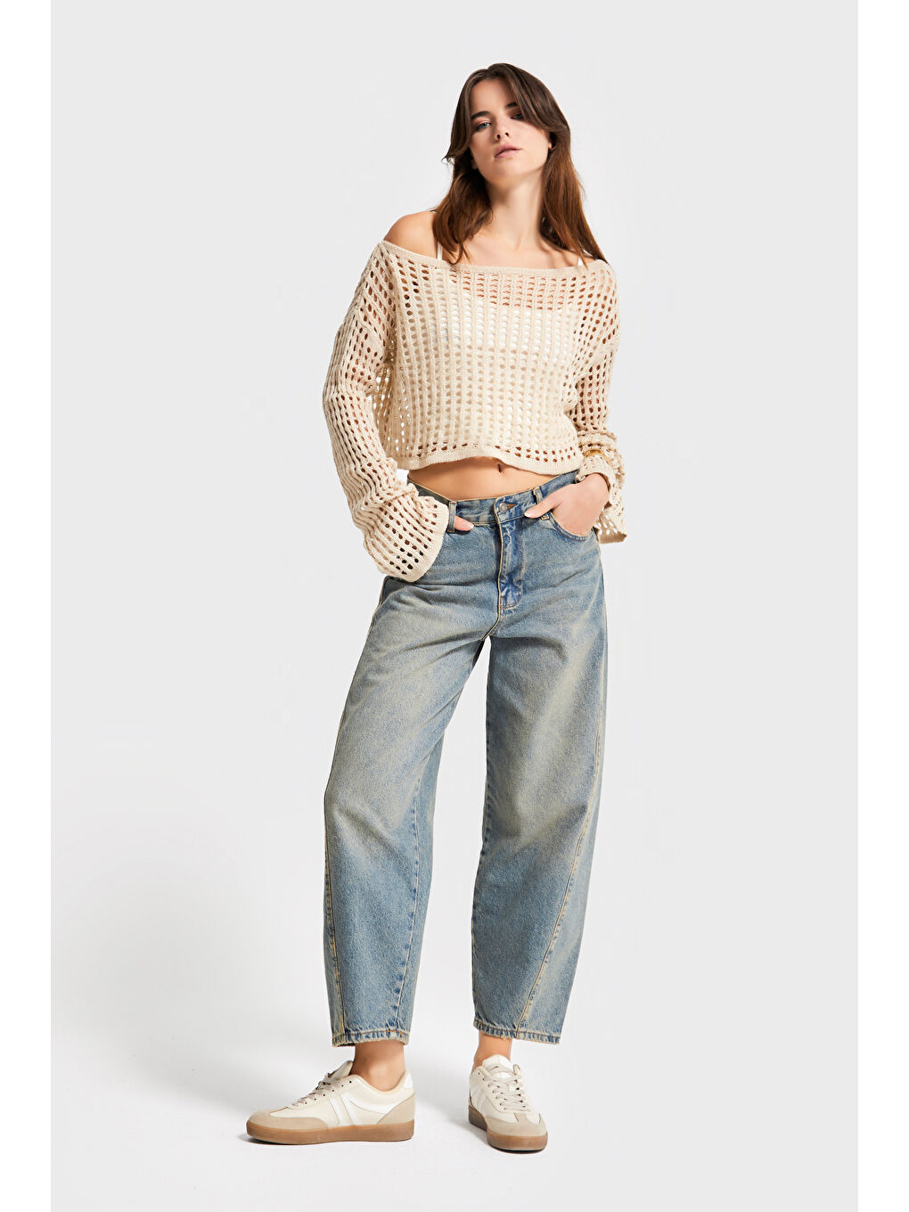 Mavi Kadın T.Kot Rengi Venüs 2s5-65 Carrot Fit Rahat Kesim %100 Pamuk Denim Jean-2