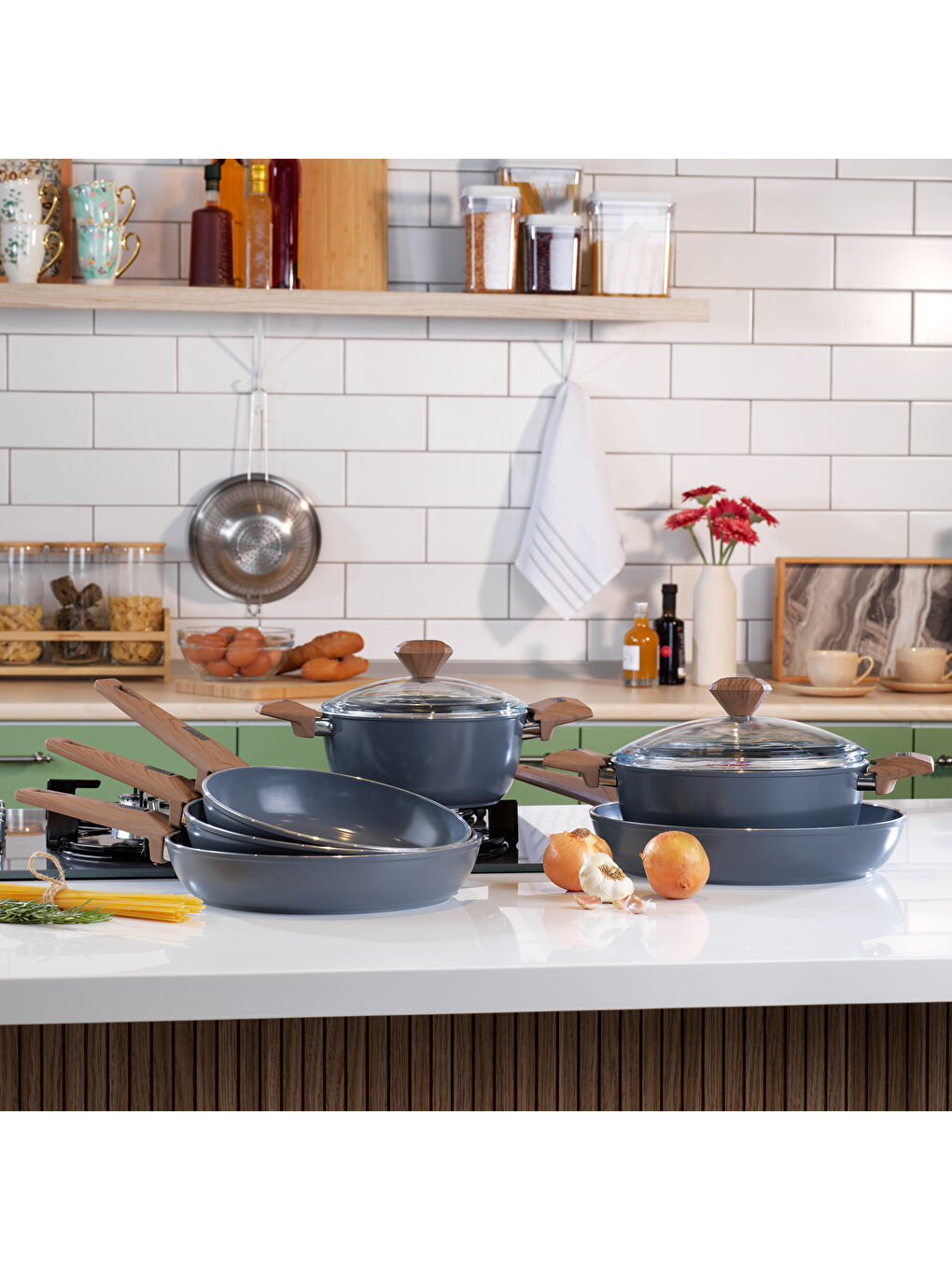 Fiesta 24 Cm Seramik Tava 1 Parça-Siyah-2