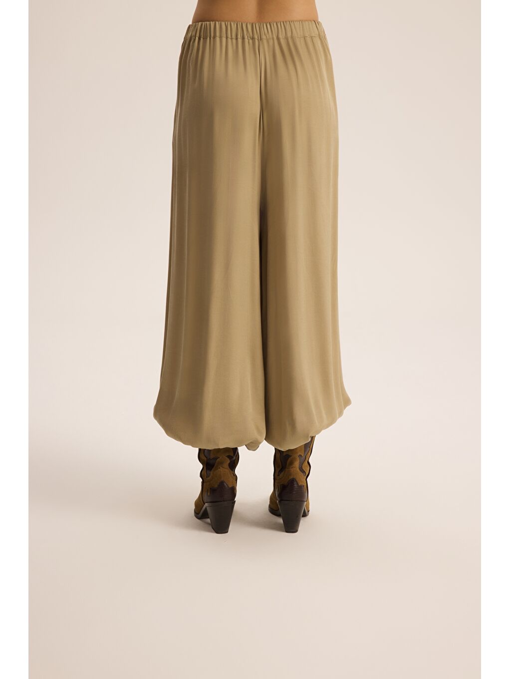 Aria Bej Şalvar Pantolon-4