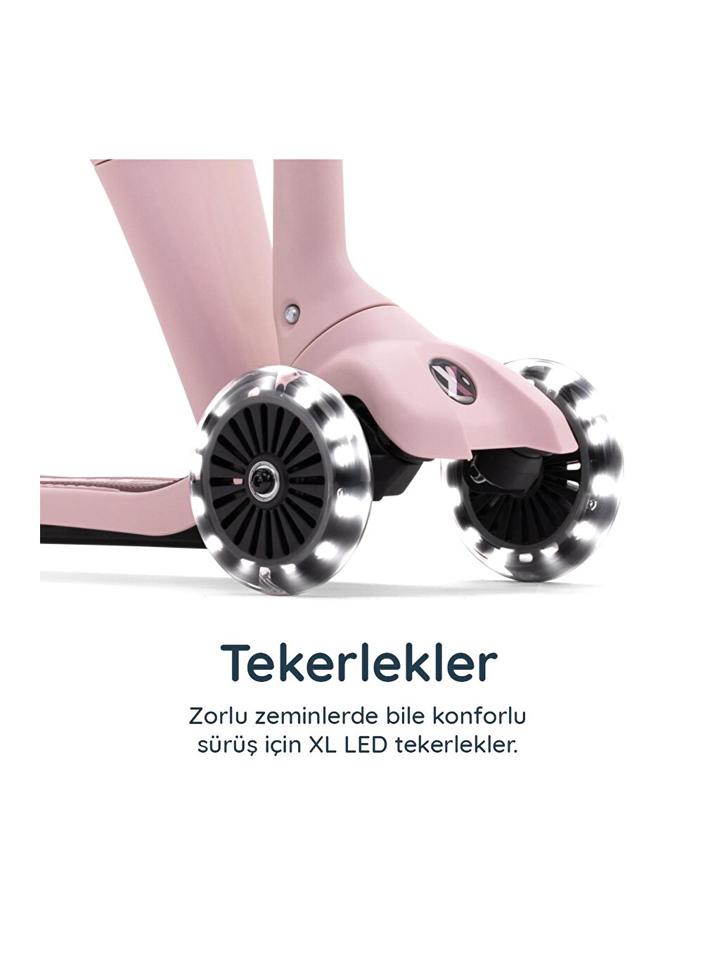 Xtend Mini-ride 4 Aşamalı Büyüyen Oturaklı Scooter – 1-9 Yaş Katlanabilir Led Tekerlekli-4