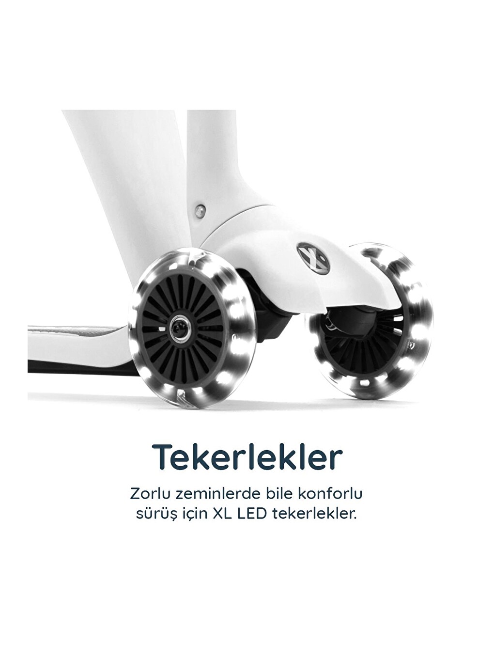 Xtend Mini-ride 4 Aşamalı Büyüyen Oturaklı Scooter – 1-9 Yaş Katlanabilir Led Tekerlekli-4