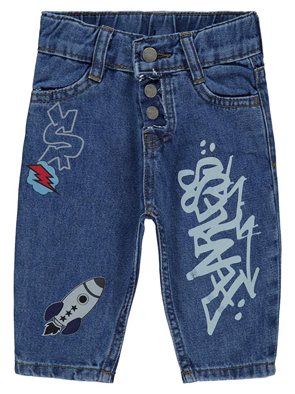 Mavi Baby Skate Baggy 6-18 Ay Pantolon-2