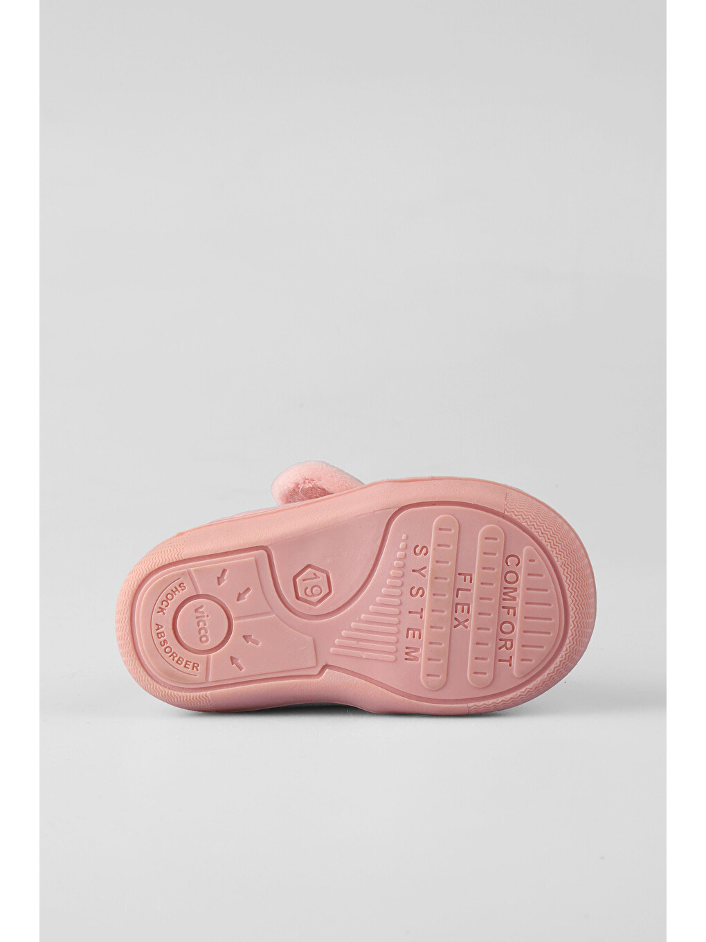 Pembe Color Rahat Kalıp Kız İlk Adım Pudra Panduf-3