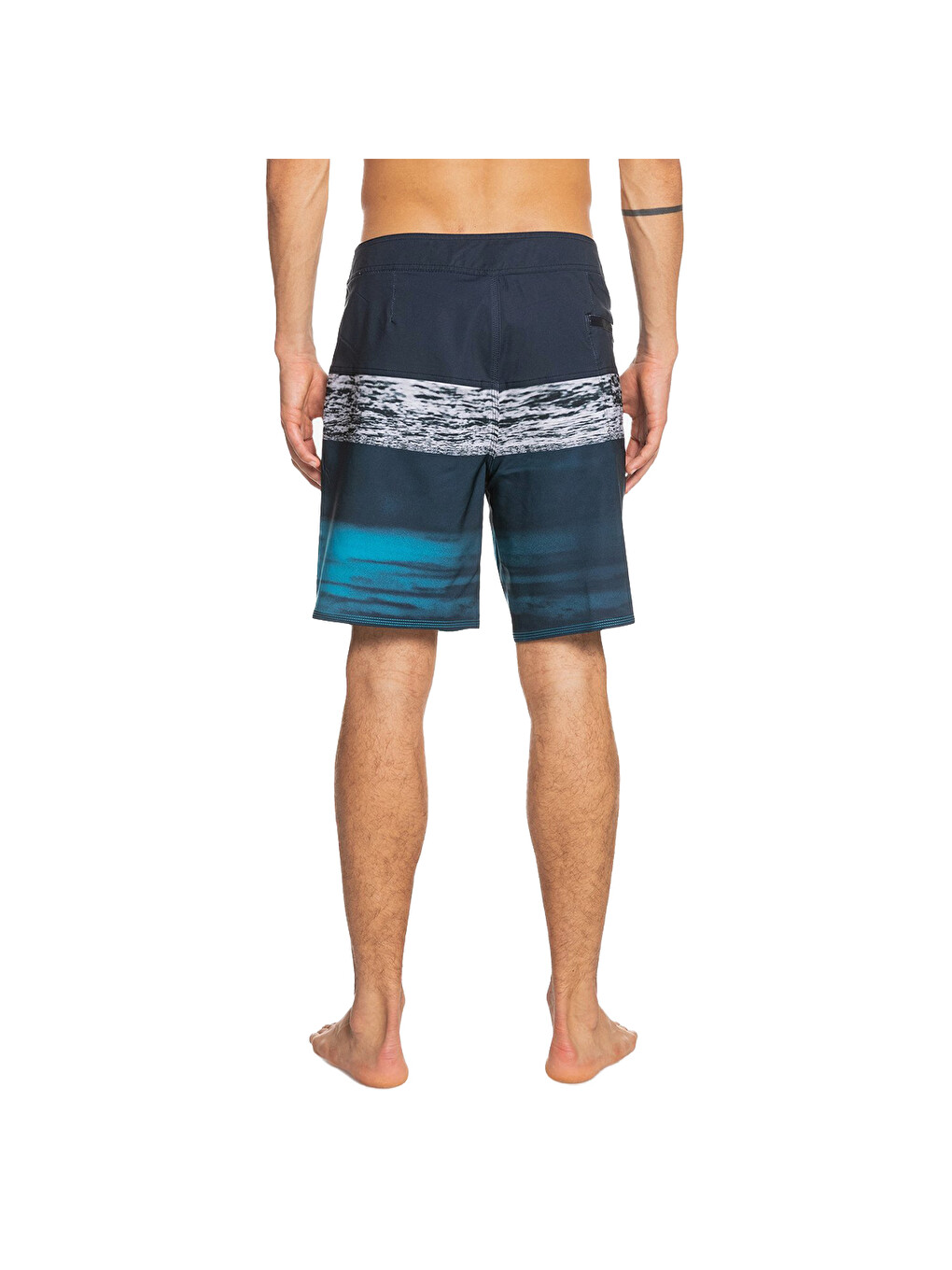 Siyah Surfsilk Panel 18 Erkek Boardshort-1