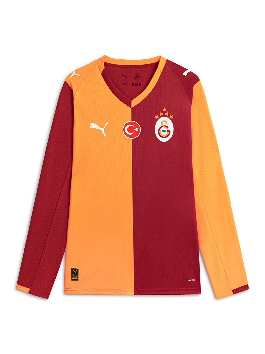 Kırmızı GALATASARAY 25/26 Erkek Uzun Kollu İç Saha Forması