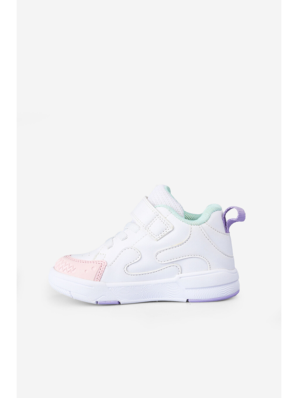 Nita Hafif Kız Bebek Beyaz/pembe Sneaker-1