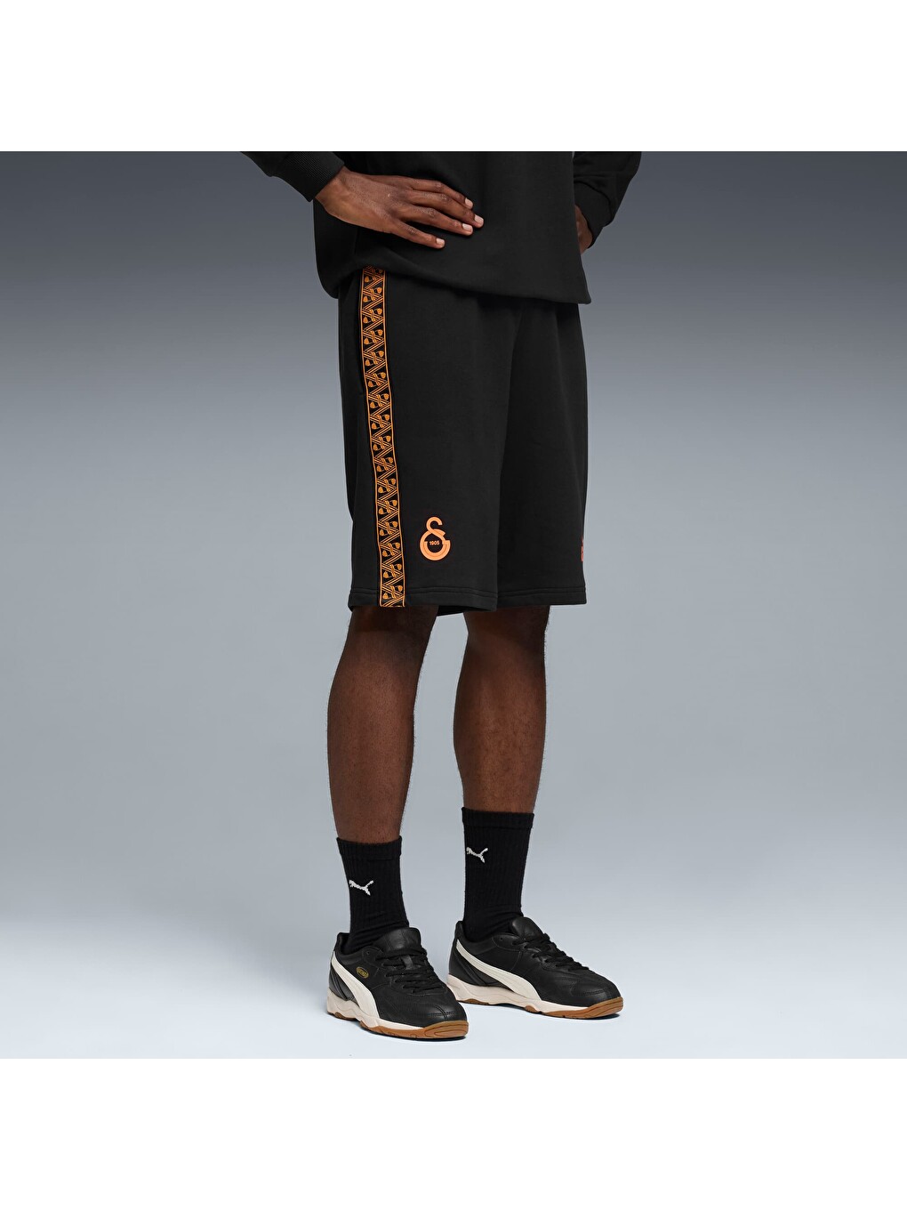 Siyah GALATASARAY KING Erkek Şort-6