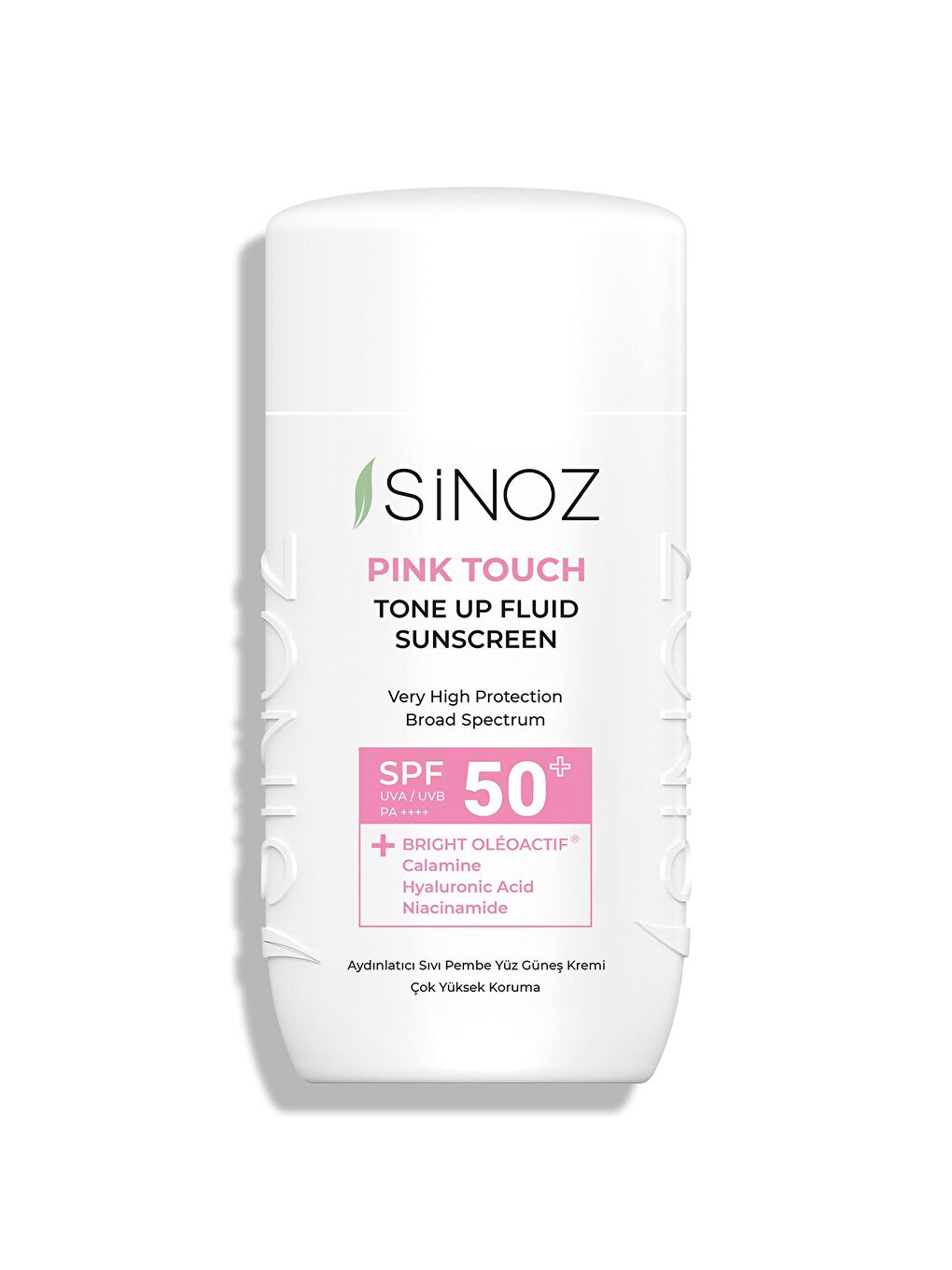 Sinoz Açık Pembe SPF 50+ Pink Touch Aydınlatıcı Sıvı Güneş Kremi- Yeni Nesil Güneş Filtreleri İle Hibrit Formül 50 ml - 6