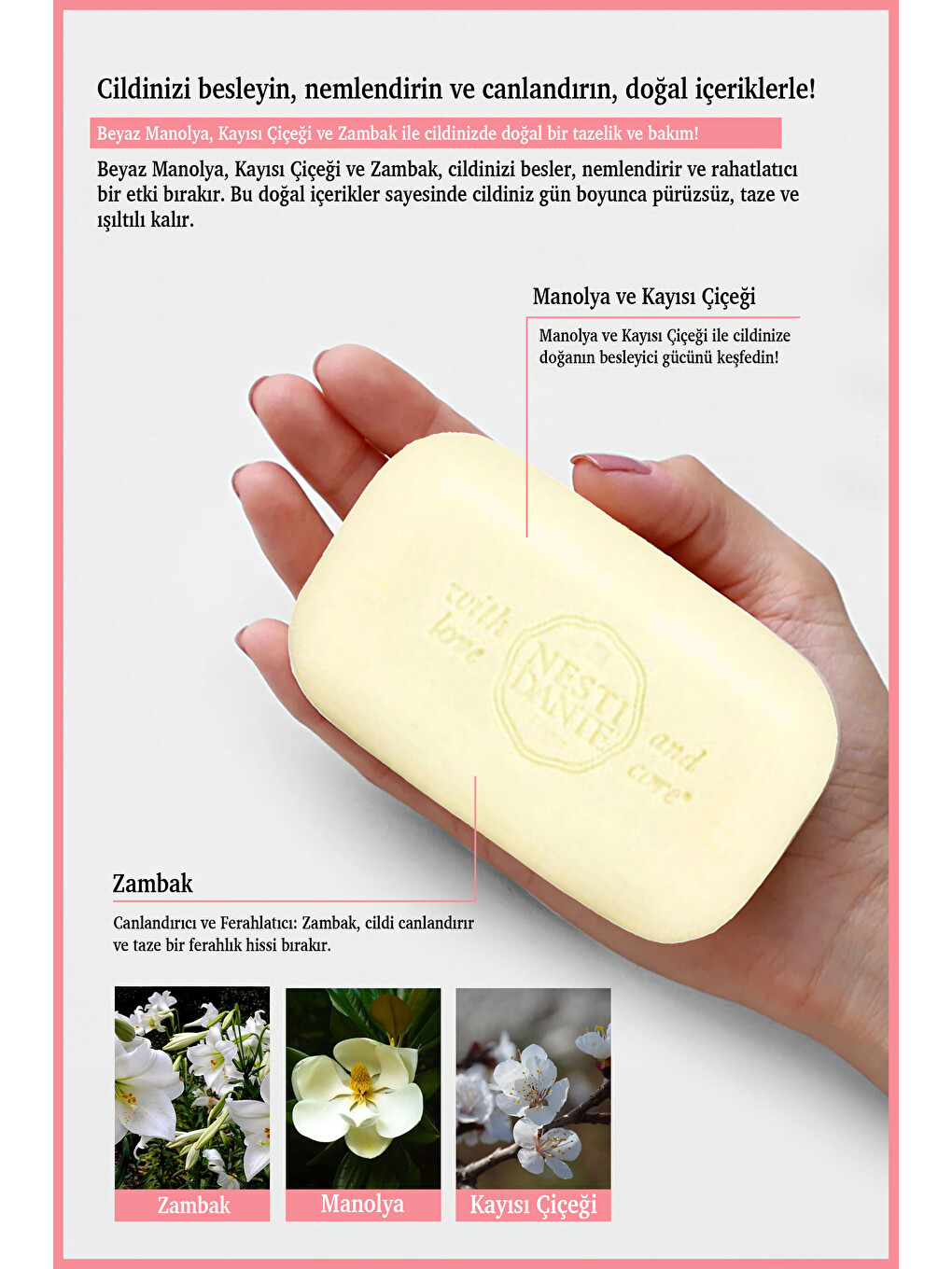 Dolce Vivere Pisa Katı Sabun 250 gr | Vitamin A ve E İçerikli| Besleyici ve Bakım Karşıtı|Banyo Sabu-2